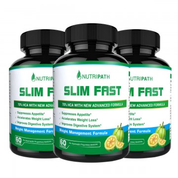 Nutripath Slim Fast - 3 Bottles