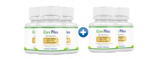 Cure Piles 3+2 Bottles (50 Capsules)