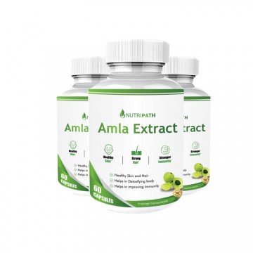 Nutripath Amla Extract 40% - 3 Bottle