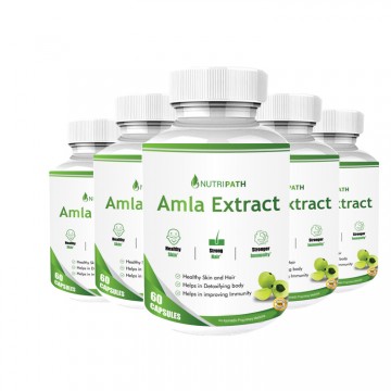 Nutripath Amla Extract 40% - 5 Bottle