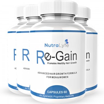 Nutralyfe Re-gain Growth - 4 Bottles