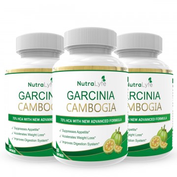 Nutralyfe Garcinia Cambogia Herbs - 3 Bottles