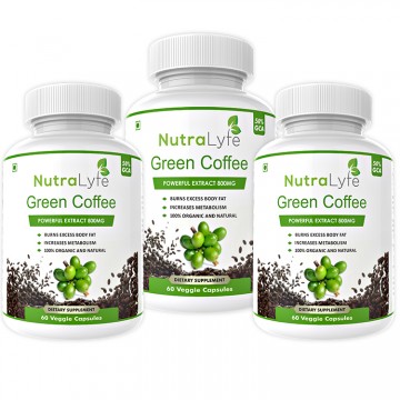 Nutralyfe Green Coffee - 3 Bottles