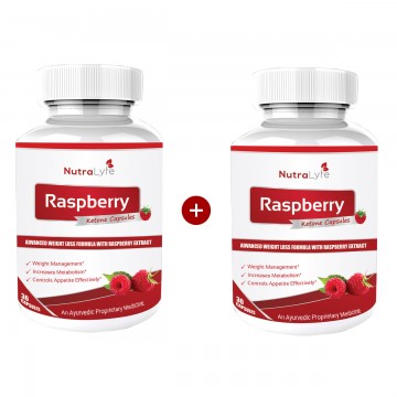 Nutralyfe Raspberry ketone BoGo Pack- Buy one get one free